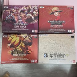 One piece booster boxes