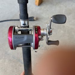 Shakespeare Bait Casting Reel With Ugly Stik Rod