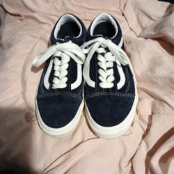 Vans Blue Suede Pig Skin 