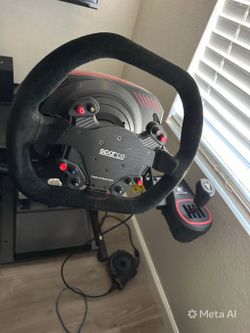 Thrustmaster TSXW with Pedals and Shifter