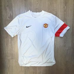 MANCHESTER UNITED 2010 2011 TRAINING FOOTBALL SHIRT SOCCER JERSEY NIKE