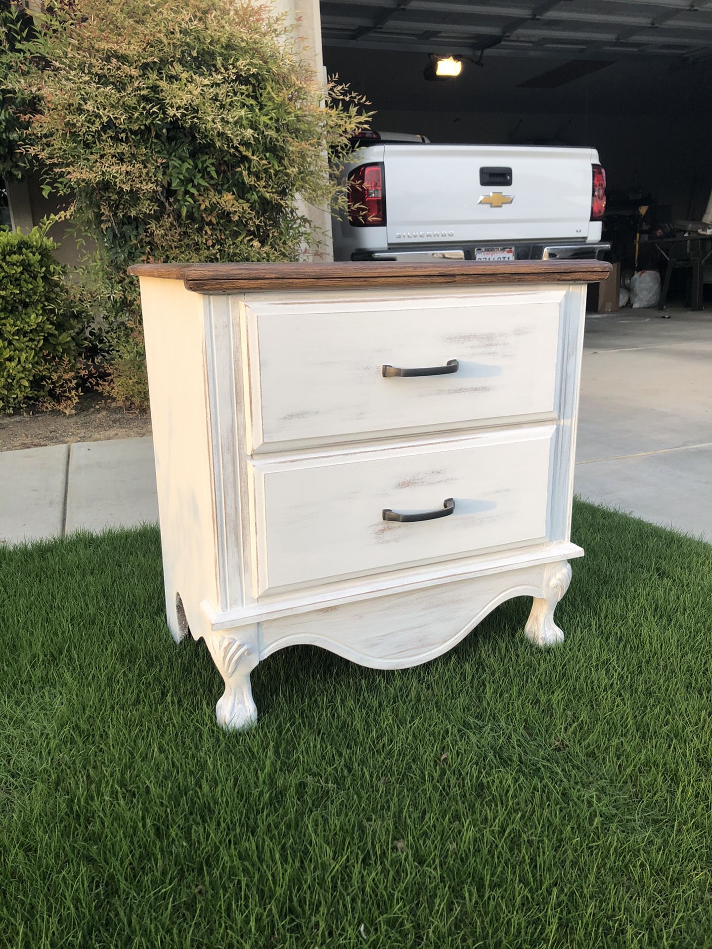 Farmhouse night stand/side table