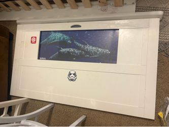 Kid/teen Light up Headboard/Full Bed, Trundle and mattresses