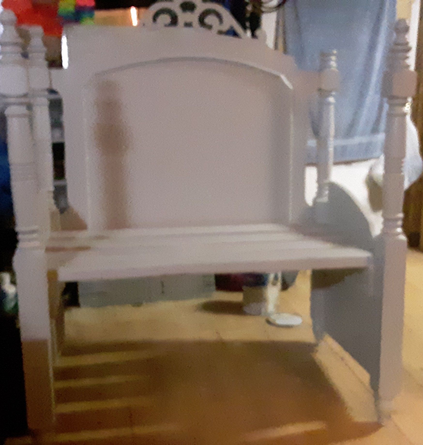 Headboard bench