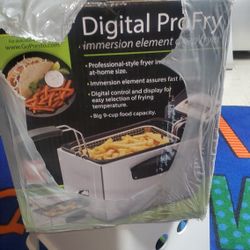 Digital ProFry Immersion Element Deep Fryer. 