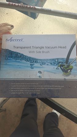 Sepetrel Transparent Triangle Pool Vacuum Head