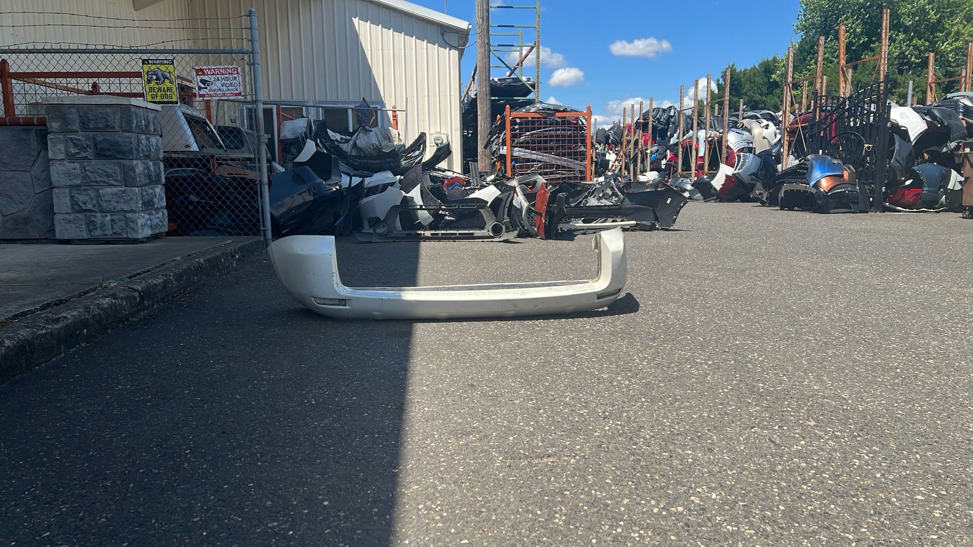 2006 To 2008 Toyota RAV4 Rear Bumper #B628 TO1100 241