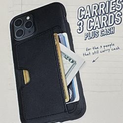 New smartish IPhone 11 Pro wallet case w/protective kickstand