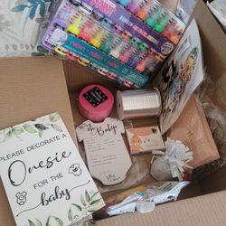 Baby Shower Assorted Items