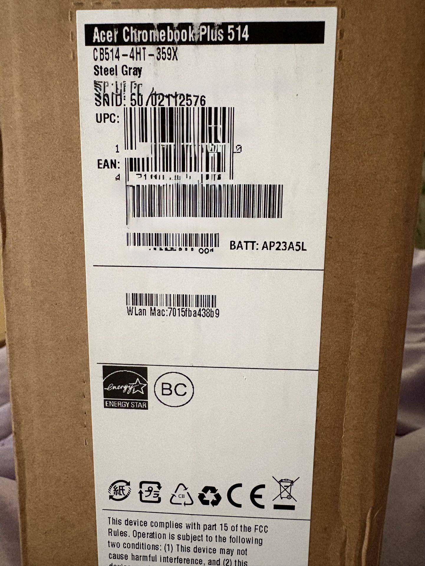Acer Chromebook Plus 514