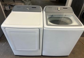Samsung washer and dryer gas set