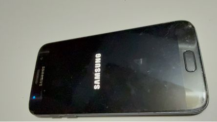 SAMSUNG GALAXY S7 - 32 GB - BLACK - UNLOCKED Used Good Clean IME Must pick up at RUNNING CREEK SUBDIVISION Powder springs Ga 30127