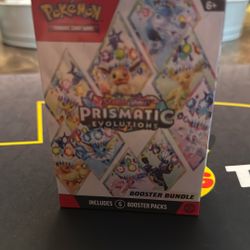 Pokémon Scarlet Violet Prismatic Evolution Booster Bundle
