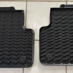AUDI Q7 OEM All Weather Rear Floor Mats