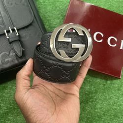 Gucci Belt with Interlocking G buckle