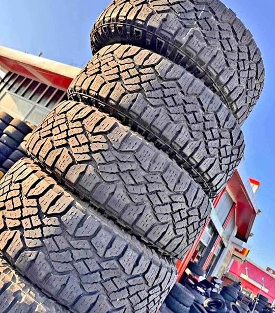 275 65 18 Goodyear Tires Con 80% De Vida Las 4tires ✅️📣📣