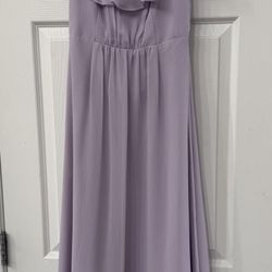 3 Davids Bridal Iris Bridesmaid Dresses Chiffon Sz 2 