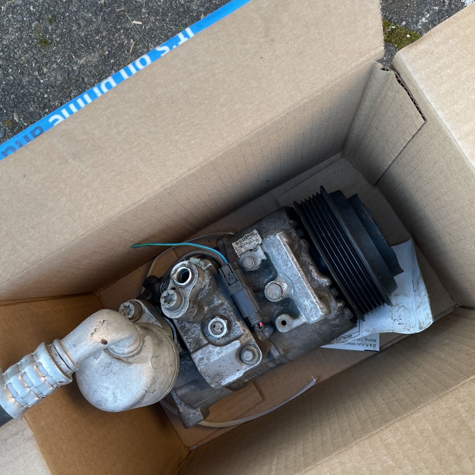 AC Compressor - 2011 Mercedes benz C300
