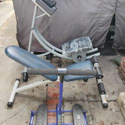 AbCoaster MAX Ab Exercise Equipment For Home Gym/ Workout Bench/ Leg Master. ( ( 