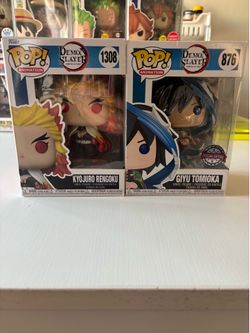 Demon slayer funko pops