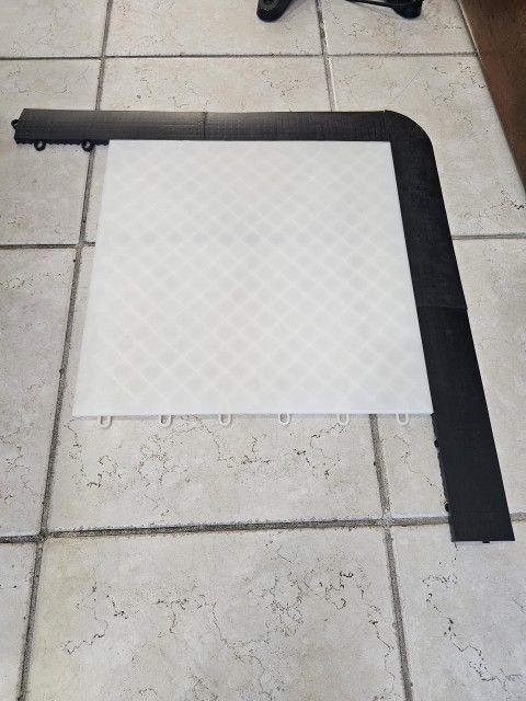 Brand New 47 pcs Racedeck XL 2.25 sqft. garage flooring tiles have the original RaceDeck Diamond - 105.75 square foot