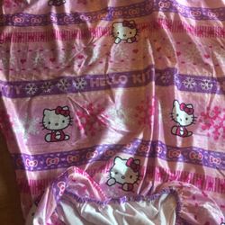 Hello Kitty Twin Fitted Sheet And Pillow Case $15