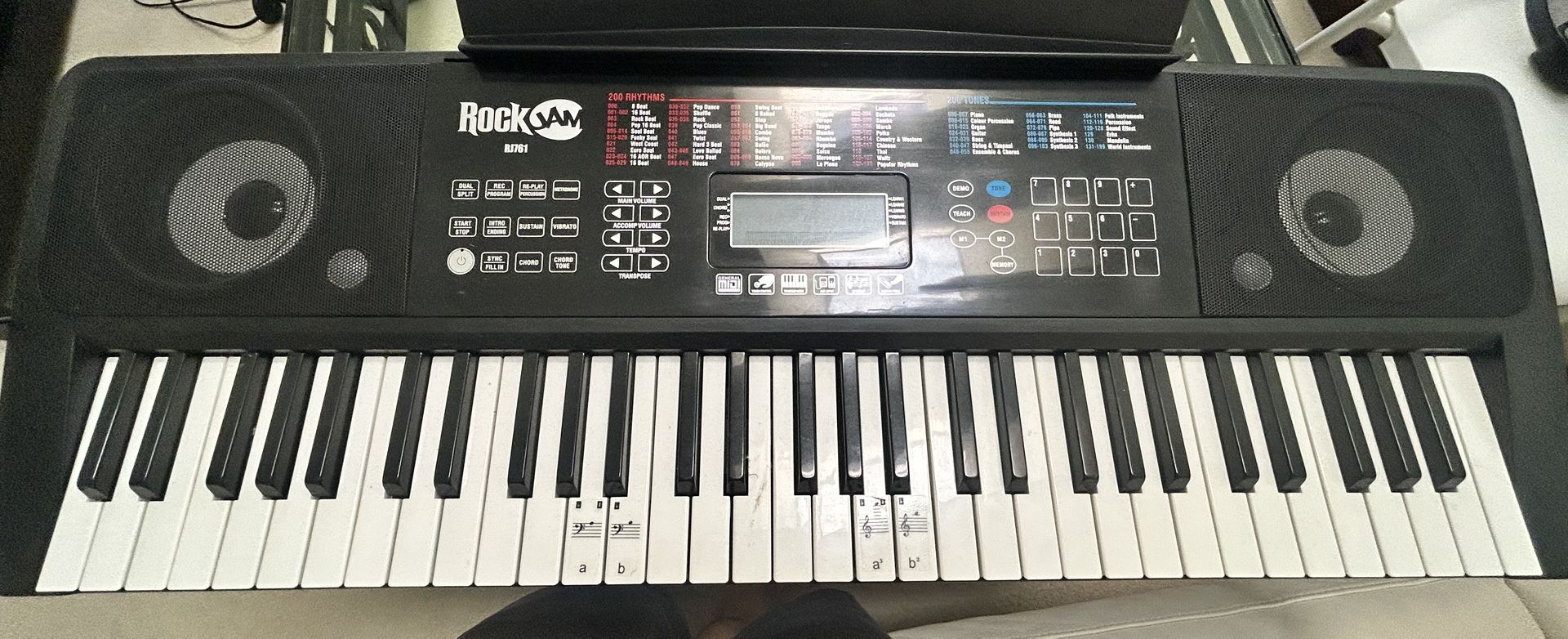 RockJam Keyboard R1761