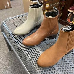 Nuevos botines charros de piel