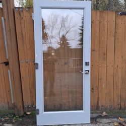Newer Glass  Door 36x79- Fiberglass 