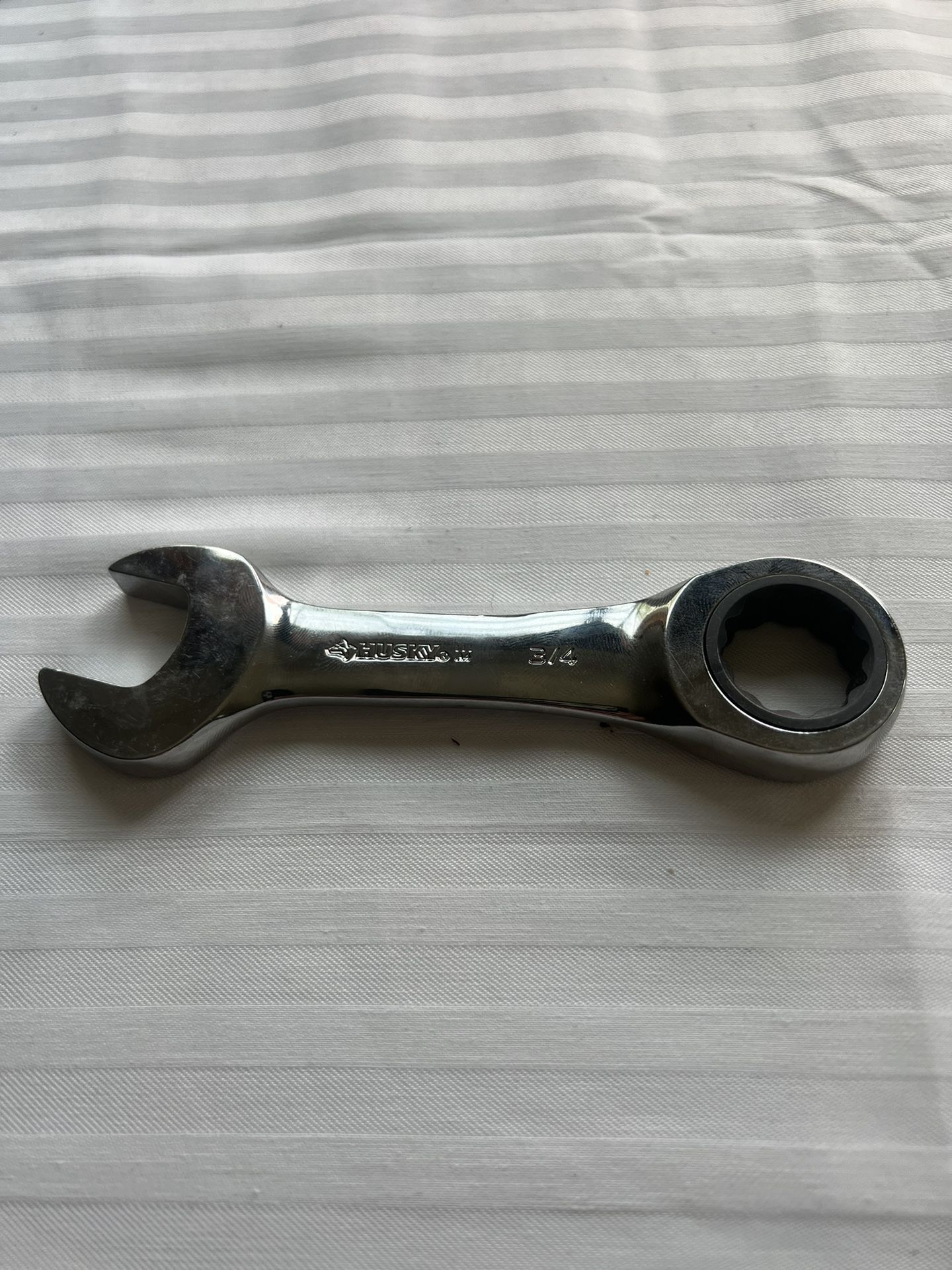 Husky 3/4 mm. 12-Point Ratcheting Combination Wrench