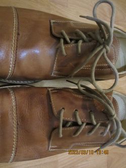 Brand New SANDRO MOSCOLONI BRONSON CAP TOE OXFORD Men’s Size: 13 Made in Brazil Asking for $50
