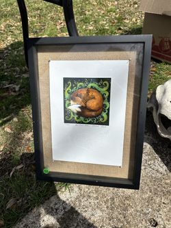 Fox painting