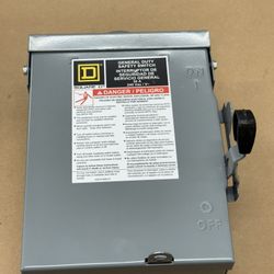 Square D — 30 Amp 240 -Volt  2-Pole No -fusible Outdoor General Duty Safety Switch 
