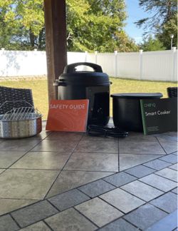 CHEF IQ 6 Qt Electric Smart Pressure Cooker w/ Wi-Fi (NEW, UN-USED)