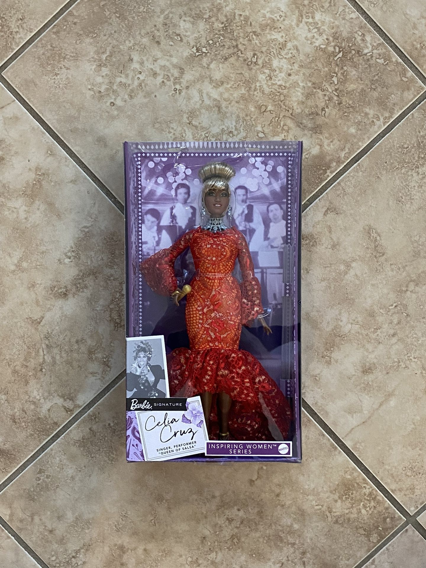 Barbie Collector Doll Queen of Salsa Celia Cruz