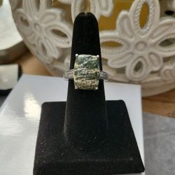 Zebra Jasper Ring 