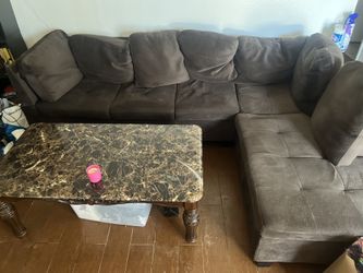 Brown Sectional