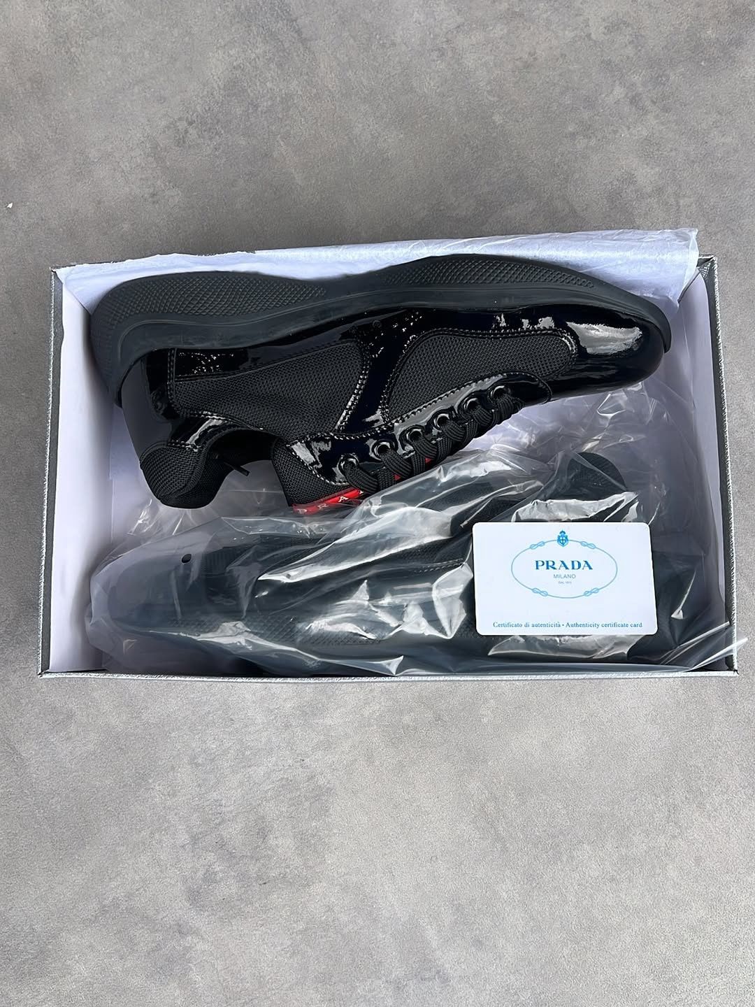 Prada America's Cup Sneakers (Authentic) 