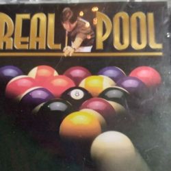 REAL POOL 1998 VINTAGE PC GAMING 3D PHOTO REALISTIC POOL