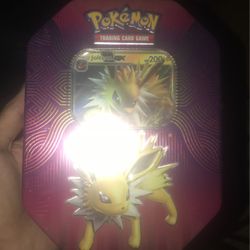 Pokémon Jolteon Ex Tin