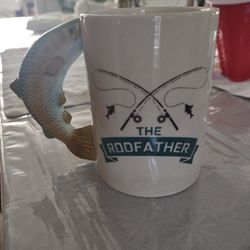 Rodfhater Coffee Cup Fish Handle 