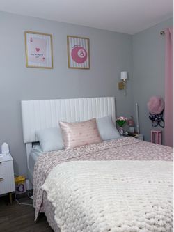White headboard