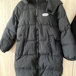 Womens Long Down Jacket | Size M