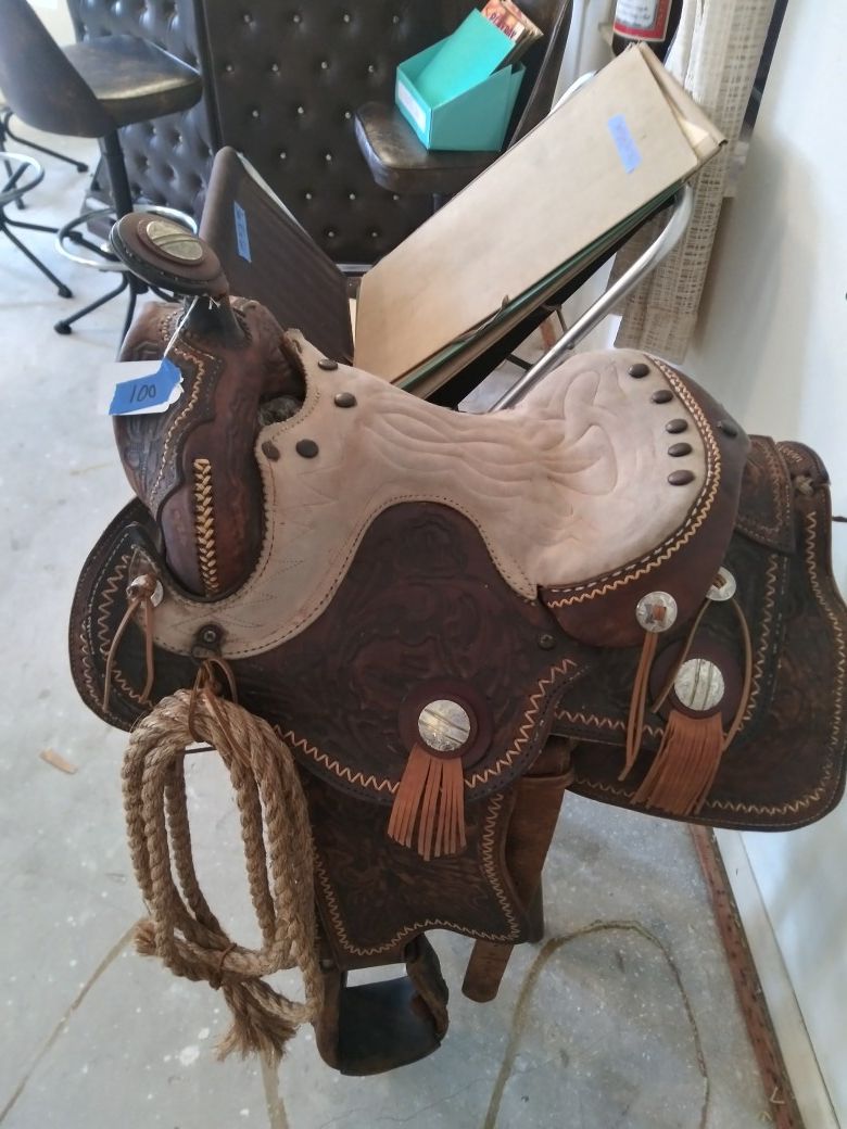 Vintage saddle