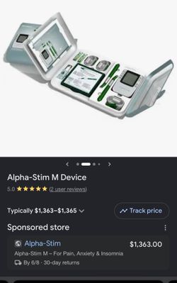Alpha-Stim M Kit (US) – For Pain, Anxiety & Insomnia