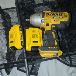 DeWalt 20V MAX XR two batteries