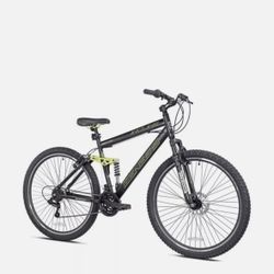 Bike Starter Kit/ Genesis 29 inch Incline Mountain Bike for Men - Black/Yellow