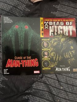 2 Man-Thing comics books
