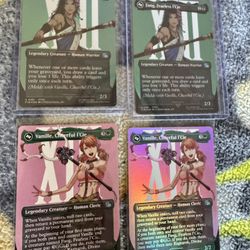 Final fantasy magic the gathering collectors cards from collectors box edition 