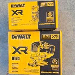 Dewalt 20v Router And Jigsaw Brushless XR With Variable Speed Brand New Tools Only 